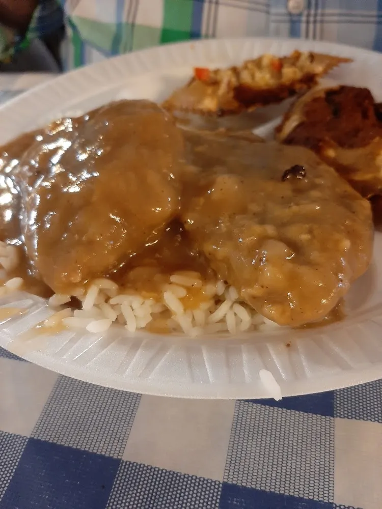 Country Style Steak and Gravy over Rice
